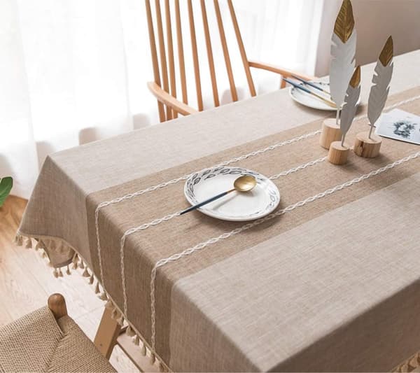 Simple Modern Stripe Dugdugdug Dugdugdug Bomuld Light brown 90*140CM