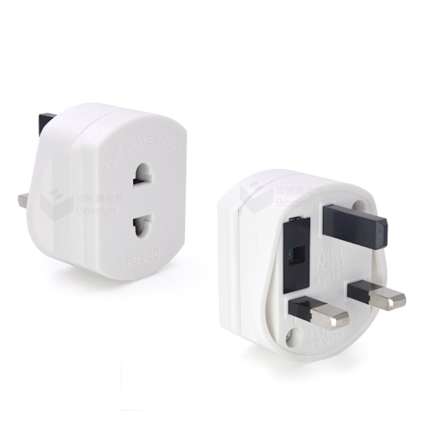 1 stk barbermaskinadapter 988 UK standard pluggadapter