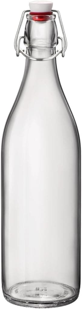 Giara transparent flaska - 1 liter - 31,5*8,7 cm