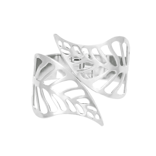 Gardinstangsbånd, 2 stk. Metalgardinrebsspænder Dekorative Silver A