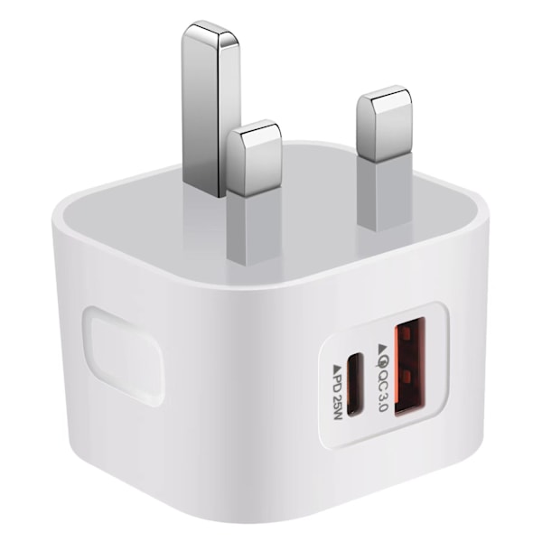 USB C Plugg 20W, Apple iPhone Hurtiglader Plugg UK