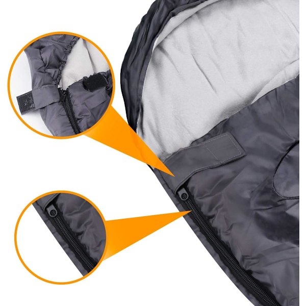 Koiran makuupussi ulkokäyttöön, lemmikin koiran sänkymatto, tyyny, polyesteri, pehmeä polar fleece, taitettava, vedenpitävä, kulutusta kestävä, lämmin 110*70cm