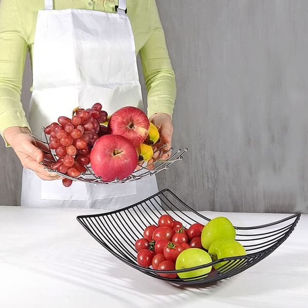 Fruktskål Nest, Oppbevaring, Flott Gaveidé, Robust, Elegant og Moderne Design, Størrelse: 28x8cm