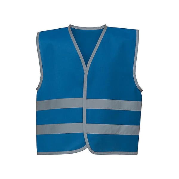 Varselvest med høy synlighet - Barn (Oransje) 44cm