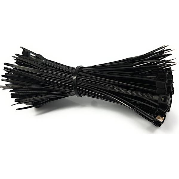 100 stk. Kabelbindere 100 x 2,5 mm Sort