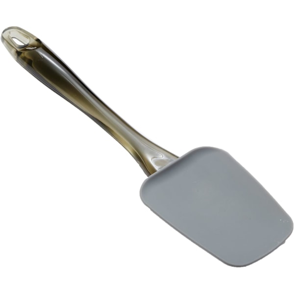 Sett med 3 silikonspatler, rektangulær, grå/gull, 6,5 x 2,01 x 26,01 cm