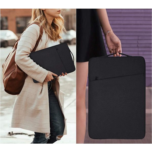 14-tums fodral, för HP 14 bärbar dator/HP Chromebook X360/ EliteBook 840/ Stream 14, Lenovo Yoga C940 C740/ IdeaPad 14 (svart)