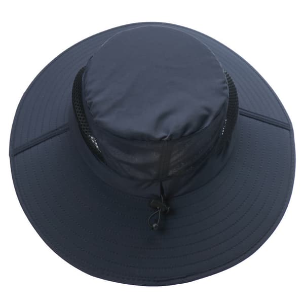 Solhat til mænd og kvinder - Sammenfoldelig safarihat - Havehat - Solbeskyttelseshat Navy blue 55-60cm