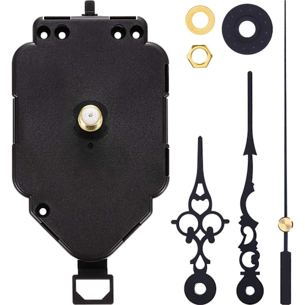 Pendelurværk Kvarts DIY Bevægelsessæt Udskiftning Urværk 20mm