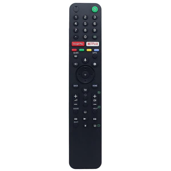 Type A RMF-TX500P Stemmefunksjonsfjernkontroll for Sony TV Plastfjernkontrollerstatning