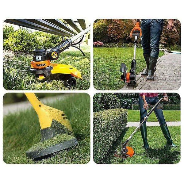 4 stk. nylonwiresnøre for Worx gressklipper erstatningsspole WA0010