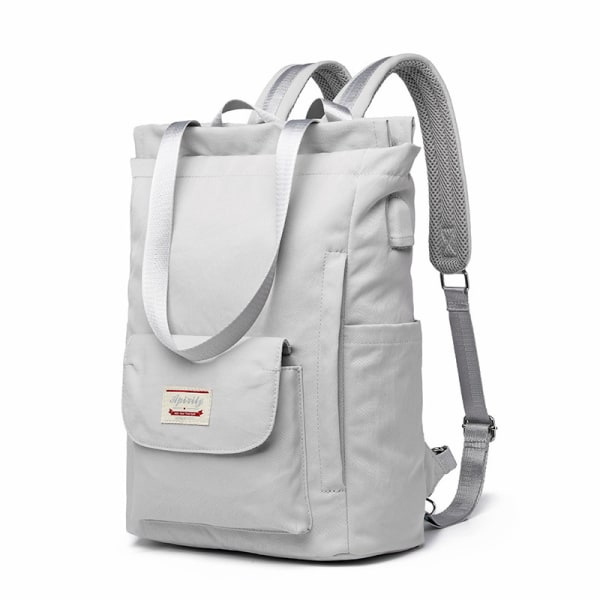 Women's Casual Backpack Shoulder Bag with USB Port Luggage Strap School Bag for 15.6 Inch Laptop Backpack School Work Travel Daypack