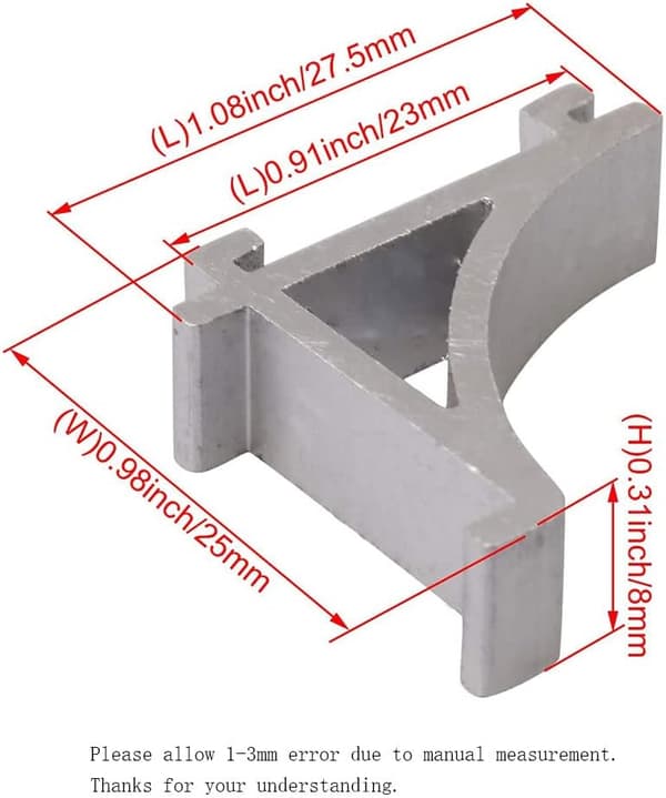 12 st Kylskåpshyllklämmor Silver Kylhyllstöd Ersättning