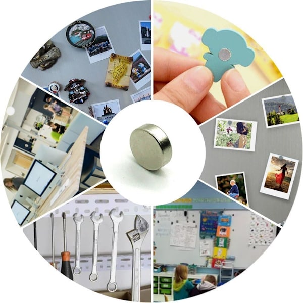 40 kpl Magneetit, Neodyymimagneetti Jääkaapille ja DIY-Kuville