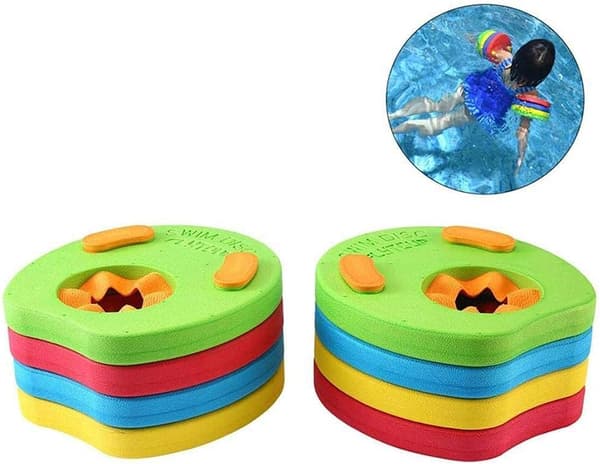 4-pack EVA uppblåsbara simarmband flytande ärmar simringar rör armringar sim uppblåsbara pool flytbräda