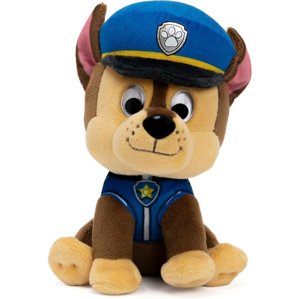 Paw Patrol - Plys 15/23CM - Paw Patrol Chase Plys 15/23 cm, Babyspil style 1 15CM