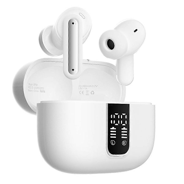 Type B SP99 Trådløst Headset Med Digitalt Display Bluetooth Ørepropper ANC ENC Støjreduktion