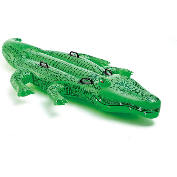 Giant Gator Ride-On, Oppustelig Ride-On, 203x114 cm