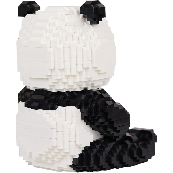 Mikrorakennuspalikat Mini Lemmikkien rakennuslelu palikat lapsille Panda model 2840