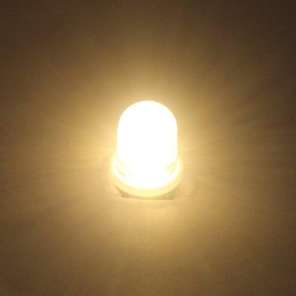 10 st E10 12V Spot LED-lampor Varmvitt