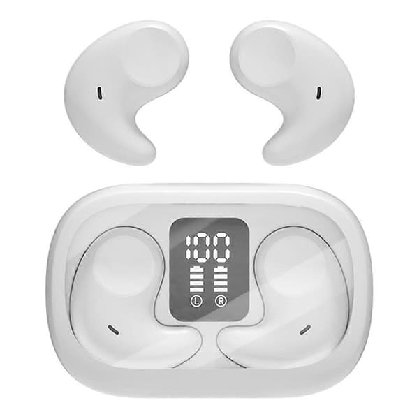 Typ B M51 Mini Bluetooth Hörlurar Brusreducering Trådlösa Sovhörlurar med Laddningsfodral