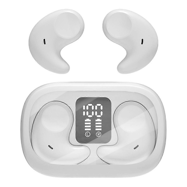 Type B M51 Mini Bluetooth-øretelefoner Støyreduksjon Trådløse Søvnørepropper med Ladeetui