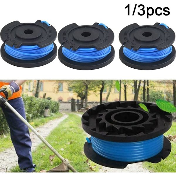 3 kelojen setti ja lankaa Karcher LTR 18° nurmikonleikkurille 2.444-014.0