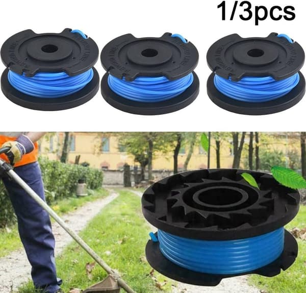 Sæt med 3 Spoler og Line til Karcher LTR 18° Plæneklipper 2.444-014.0