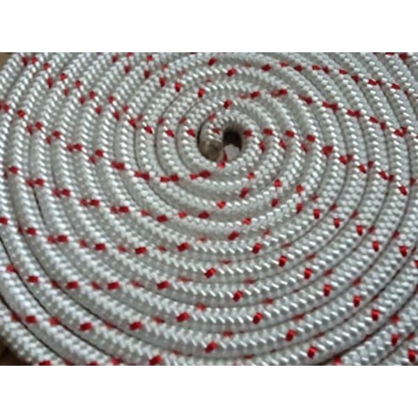 4MM X 2M Startsnöre med rekyl - Rätt tjocklek för bensinmotordrivna svävargräsklippare UNIVERSAL