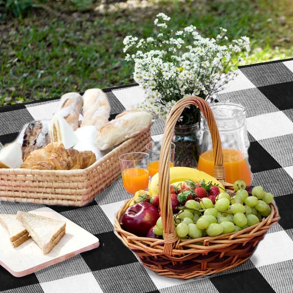 Stor Picknickfilt Vattentät, Bärbar Picknickmatta, Sandtät Strandfilt D 200*200CM