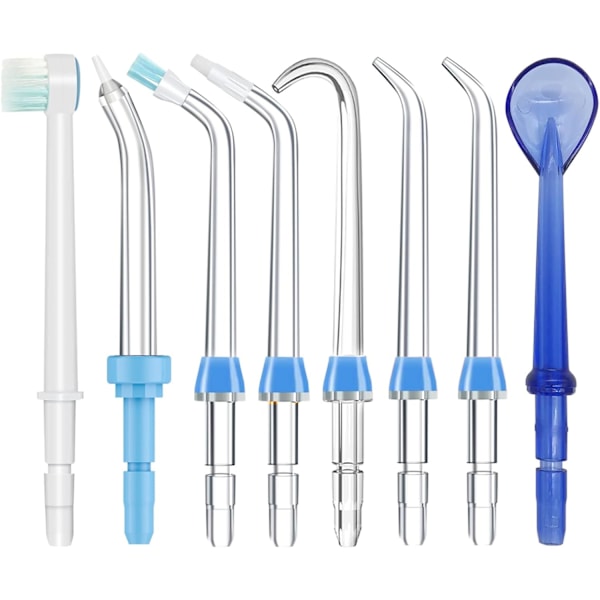 Korvaavat Classic Jet -suuttimet, yhteensopivat Waterpik-suuvesilaitteen kanssa (8 suutinta)