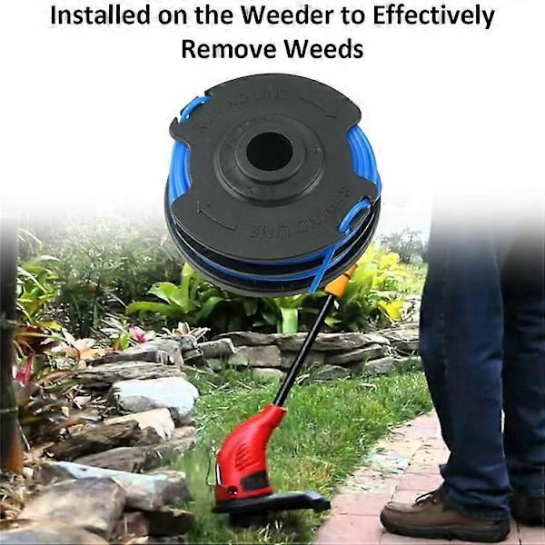 4PK Kompatible spoler for Homelite erstatningstrimmer, trådspoler AC41RL3