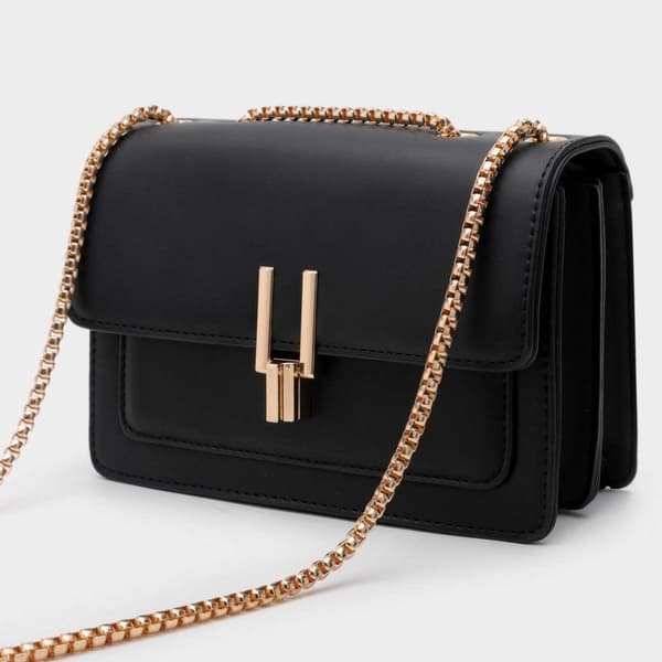 Färgblockerade Crossbody-väskor för Kvinnor Läder Cross Body Plånböcker Söta Designer Handväskor Axelväska Medium Storlek