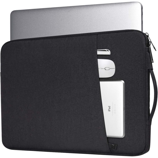 14 tums case, för HP 14 bärbar dator/HP Chromebook X360/ EliteBook 840/ Stream 14, Lenovo Yoga C940 C740/ IdeaPad 14 (svart)