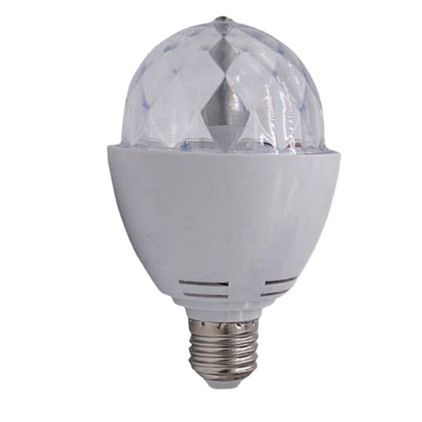 E27 Discokula Ljus Roterande Flerfärgade Ljus Glödlampa Bajonettfattning E27[Energiklass A]