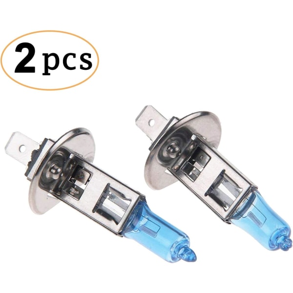 Halogen forlygte pære Super White 5000K 12V 100W H1