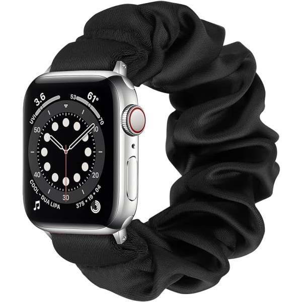 Scrunchies-yhteensopiva Apple Watch -rannekkeen kanssa 38mm 40mm joustava kuviollinen tulostusranneke yhteensopiva Apple Watch -sarjan 7 6 5 4 3 2 1 SE:n kanssa