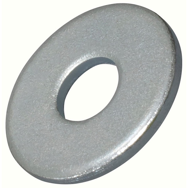 C62085 - Set med 20 breda brickor - M8x24mm H 2mm - i zinkpläterat stål DIN9021