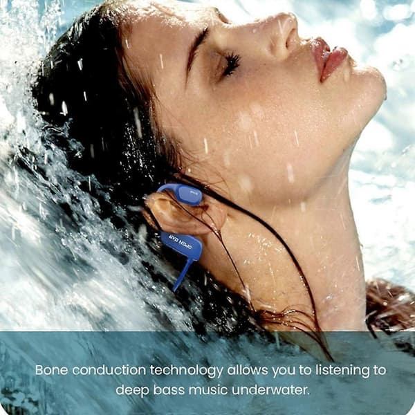 Type A Openear Bone X2 IP68 Vanntette beinlednings Bluetooth-hodetelefoner med 8G minne