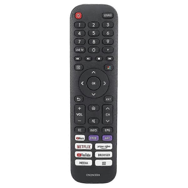 Typ A EN2N30H ABS-plastfjärrkontroll för Hisense TV-ersättningsfjärrkontroll