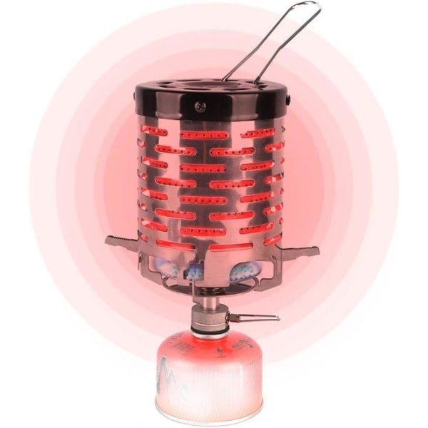 Bærbar Camping Komfur Mini Telt Varmeovn, Komfur Varmeadapter til Udendørs Rygsækrejser Vandreture Rejser Fiskeri Udendørs Telt.