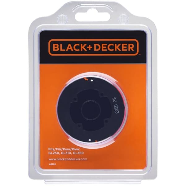 6,1 m spole diameter 1,65 mm Black & Decker Nylon Trimmersnøre