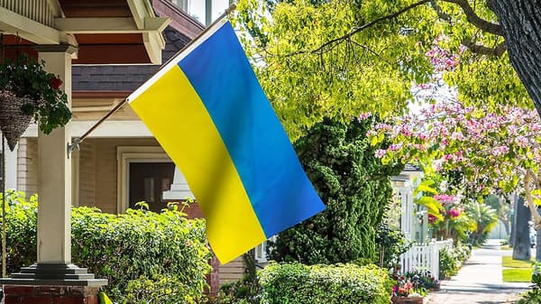 Ukraine Flag 3x5 ft Ukrainske Nationalflag Polyester 3x5 ft Flag