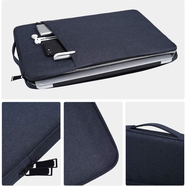 14 tommers Laptop Sleeve-etui med håndtak for Lenovo Flex 14/ Lenovo Chromebook S330 14 tommer, DELL XPS 15 og de fleste 14 tommers bærbare datamaskiner