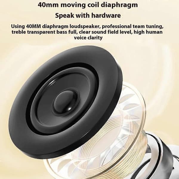 Type A DUDAO X22Pro Bluetooth-hodetelefoner Støyreduksjon Sammenleggbart HiFi Stereo Trådløst Headset