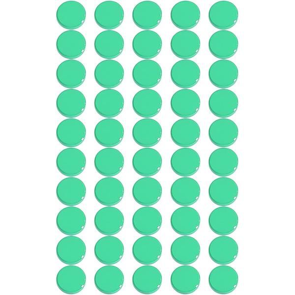 Jääkaapin magneetti, 20 kappaleen pakkaus jääkaapin magneetteja, vahva magneettitaulu, kaapin magneetit, toimistomagneetit Green 40PC-2CM