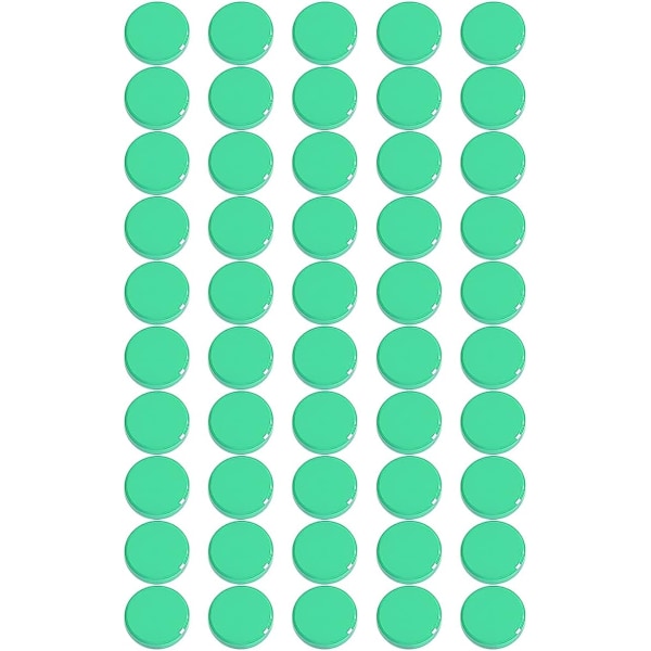 Kylmagnet, 20-pack kylmagneter, stark magnet whiteboard, skåpmagneter, kontorsmagneter Green 40PC-2CM