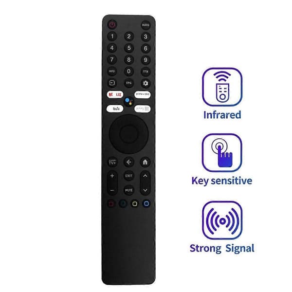 XMRM-ML Fjernkontroll i plast for Xiaomi TV med stemmefunksjon