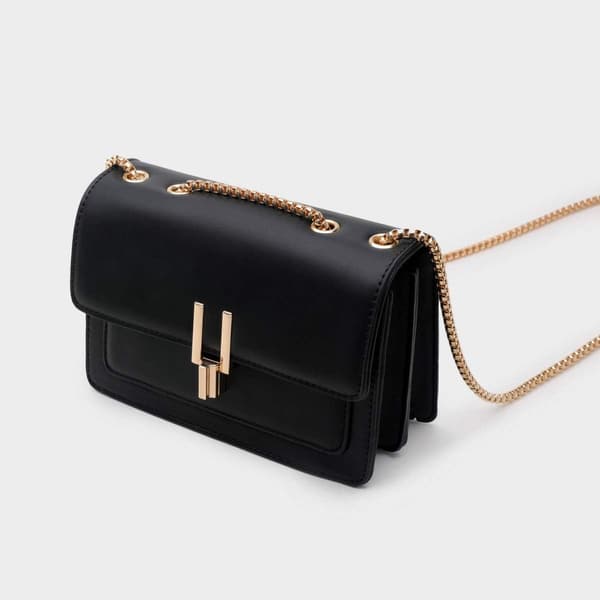 Färgblockerade Crossbody-väskor för Kvinnor Läder Cross Body Plånböcker Söta Designer Handväskor Axelväska Medium Storlek