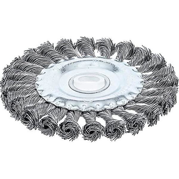 Pakker, flat børste, sirkulær flettet børste 125 * 16 mm
